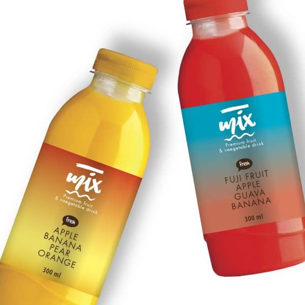 premium juice labels for beverages