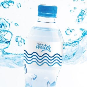 custom printed water labels online