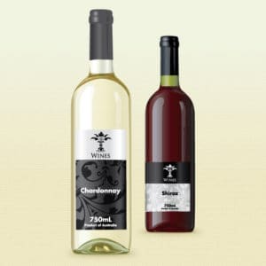 premium quality wine labels