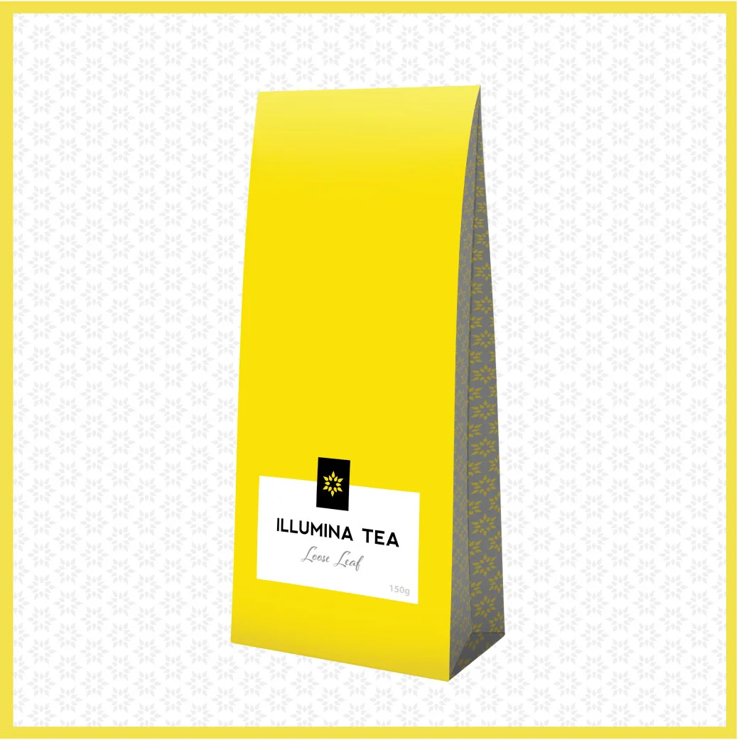 tea box using colour of the year 2021